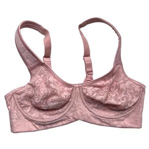 Title Nine Super Lace Bra in Soft Pink Size 32C